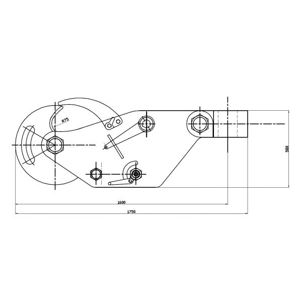 Equipamento pneumático de Marine Towing Hook Ship Towing do disco da liberação rápida
