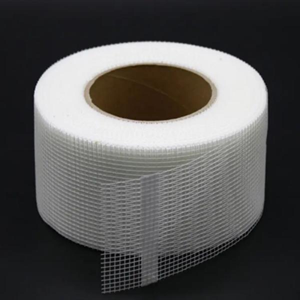 Anti Crack Grid Fiberglass Mesh Tape Self Adhesive Fiber Glass Mesh