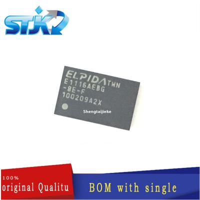 E1116AEBG-8E-F original novo BGA empacotou a memória Flash