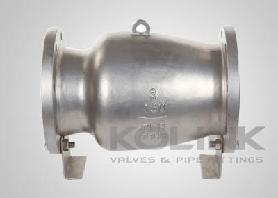 Válvula de verificação do bocal do fluxo axial, Não-batida, válvula Inline do Não-retorno