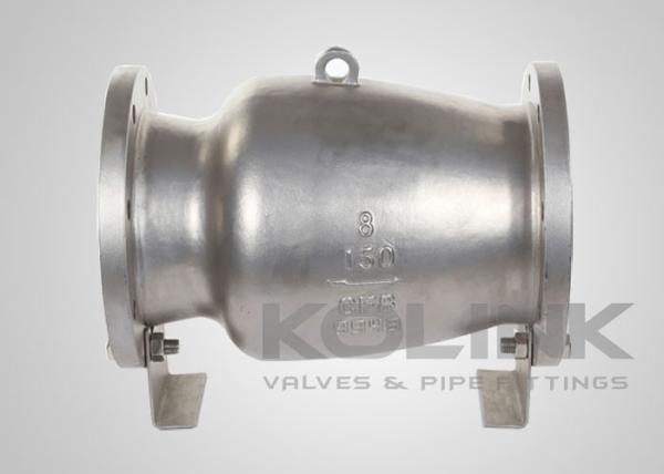 Axial Flow Nozzle Check Valve Non-slam Inline