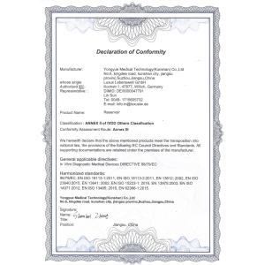 KunShan JiAn Biotech Co., Ltd. Сертификации