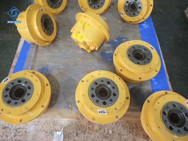 Motor de pistão hidráulico com velocidade ajustável para máquinas pesadas