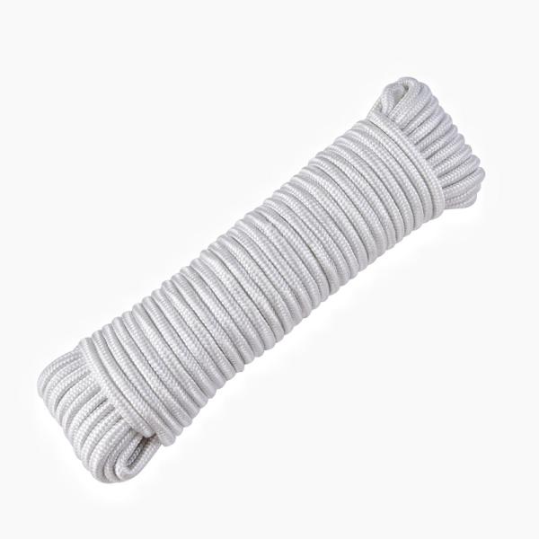 Cordão de escalada branco roxo pelo pé 4mm 6mm 8mm Cordão de escalada