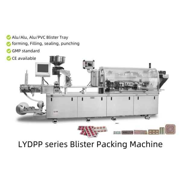 Flat Blister Packaging Machine for Solid Healthcare FormulationsHigh-Speed Alu