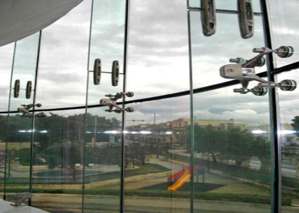 Airport Stainless Steel Curtain Wall Shock Resistance Environmental Protection