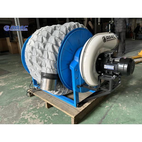 600 градусов Транспортные средства Выхлопные газы Извлечение после очистки DPF с двумя трубами одной трубы и тележки