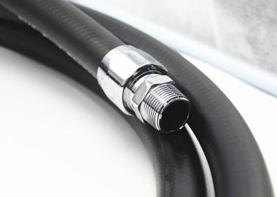 Flexible Diesel Fuel Hose For Petrol Pumps / Black Color High Pressure Hose