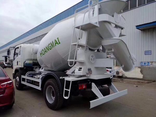Professional 3CBM Concrete Mixer Truck  4*2 Feed Concrete Mixer Trucks For transit Cement