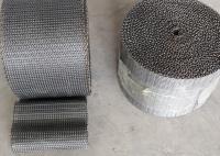 Equilibrado teça o fio Mesh Belt Food Grade 316l do transporte de aço inoxidável
