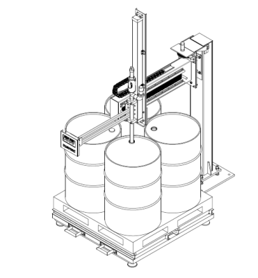 TFT Four - Scale Digital Weighing Controller With Manual Zero Auto Zero