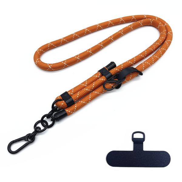 Adjustable Neck Long Phone Strap Shoulder Crossbody Custom Round Thick Mobile