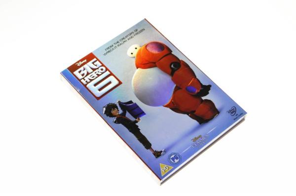 Big Hero 6  1DVD carton dvd Movie disney movie for children uk region 2 DHL free shipp