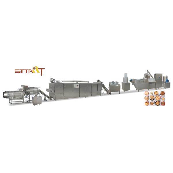 Stainless Steel Extrusion Snacks Food Machinery For Popcorn