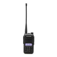 Baofeng UV-6RA Walkie Talkie 3-8km Rango de conversación Terminal portátil estilo 128 canales de almacenamiento Vhf Uhf Walkie Talkie
