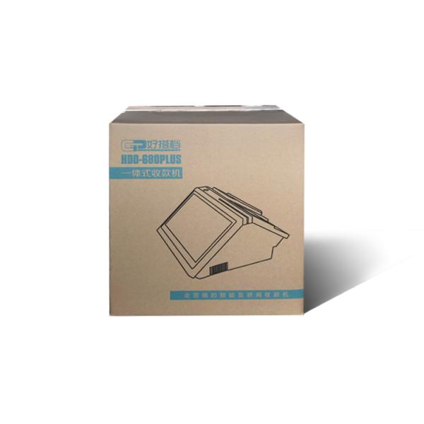 Capacitive Touch Screen Dual Display POS System with Built-in 80mm Printer 14.1 Inch