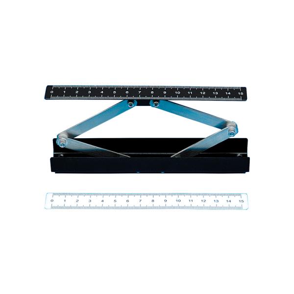 P143 Height adjustable photographic evidence scale