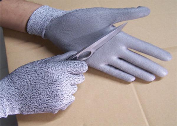 As luvas excelentes da segurança da abrasão para cortar, deslizam luvas resistentes Shell respirável
