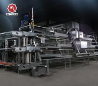 A Type Layer Chicken Battery Cages Hot Galvanized Wire Mesh