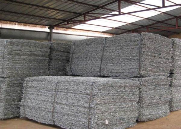 Anti Corrosion And Aging Gabion Box / Welded Gabion Stone Cages