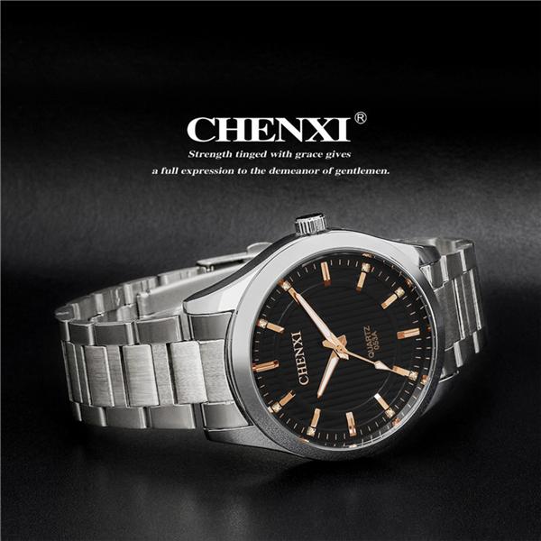 Rose Gold 053A10 Men Fashion Watch Brand Watch Simple Waterproof 3ATM Stainless Steel Brand Watches Men