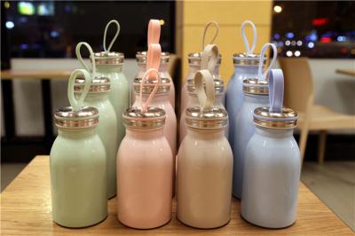 Small 11OZ Double Wall Insulated Water Bottle / Stainless Steel Thermos Bottle