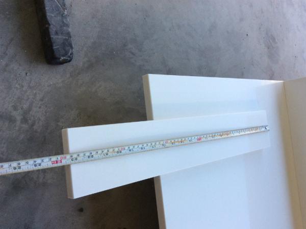 White Engineered Stone Countertop Manmade Quartz Stone Countertop Vanity Top