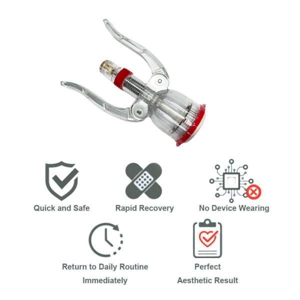 Procedimento sem sangue Disponível de circuncisão Stapler com design de alça ergonômica