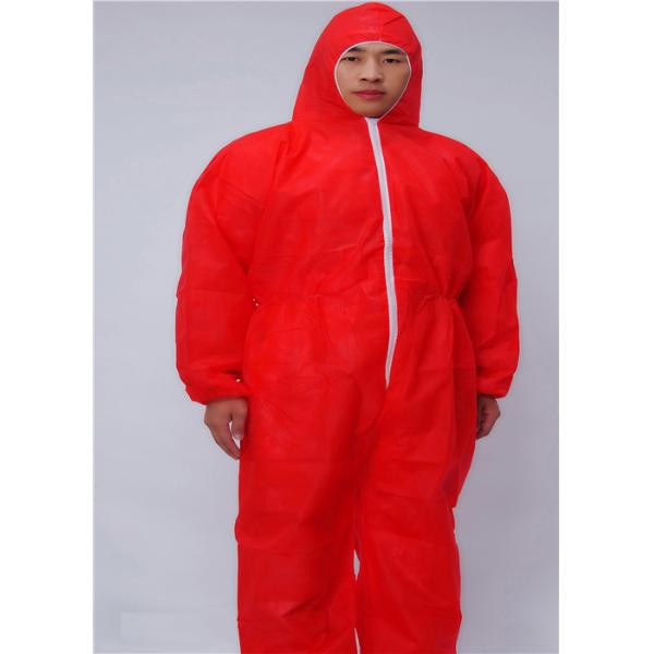 Disposable 75g/㎡ PP Biosecurity Coverall for Hospital Doctor