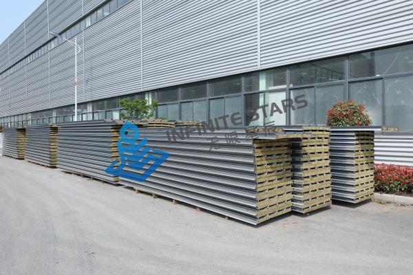 Type 95 Fire Rated Partition Board , Customized Heat Insulation Sandwich Panel Board