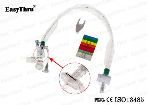 Envase transparente Sistema de catéter de succión desechable Envase individual 72h Estilo
