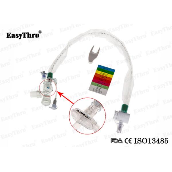 Transparent Disposable Suction Catheter For Medical Procedures With EO Sterilization