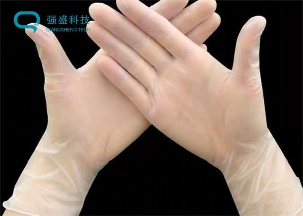 12 Disposable Powder Free Vinyl PVC Gloves For Cleanroom