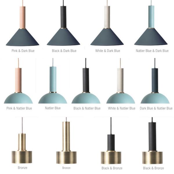 Exhibition Hall 10 / 17cm E27 Iron Art Modern Hanging Light