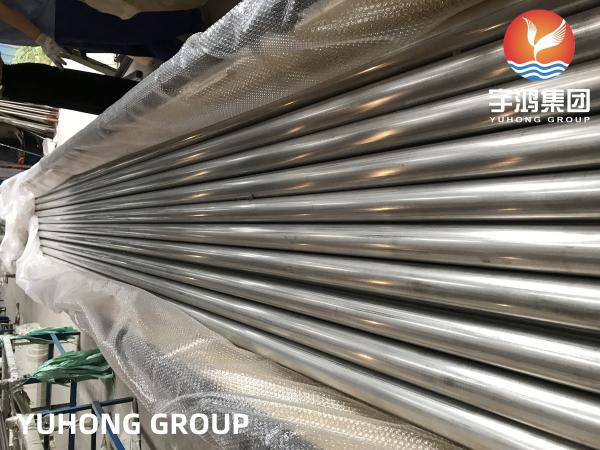 Tubos soldados de aço inoxidável, ASTM A270, ASTM A249, EN10217-7, 1.4301 1.4307 1.4404 6M