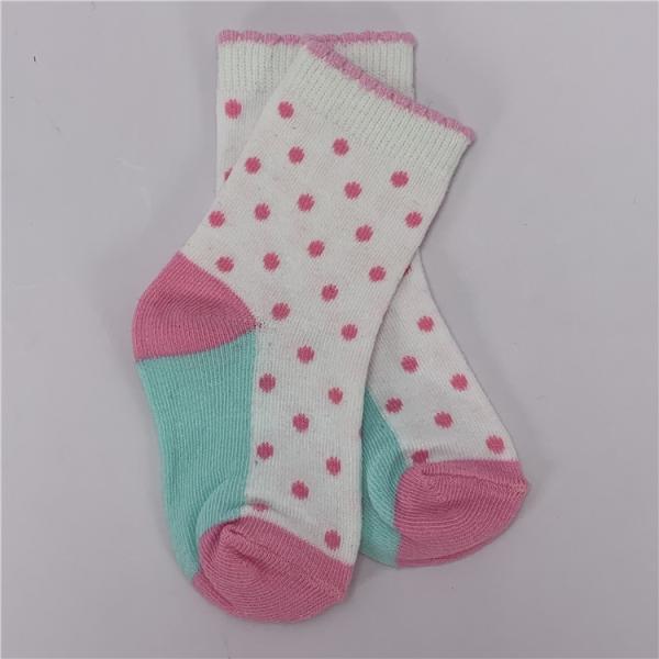 70%Cotton 28%Polyester 2%Spandex High Socks for Children Girls Printing Methods other