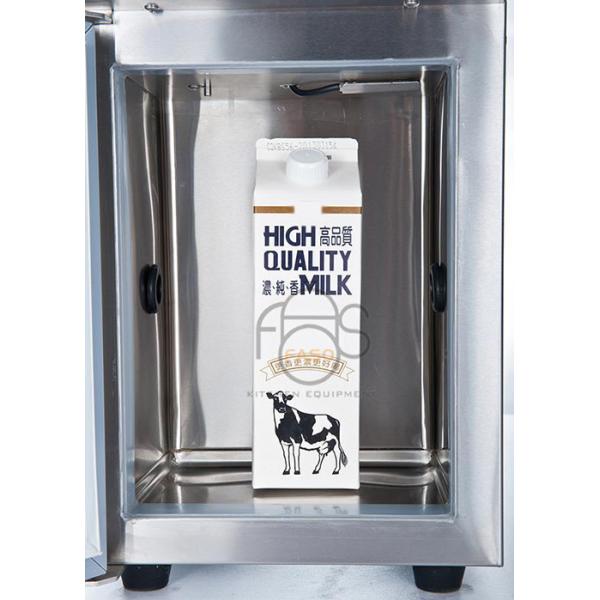 Охлаженный воздухом коммерчески замораживатель холодильника, охладитель молока кофейни 8 литров мини