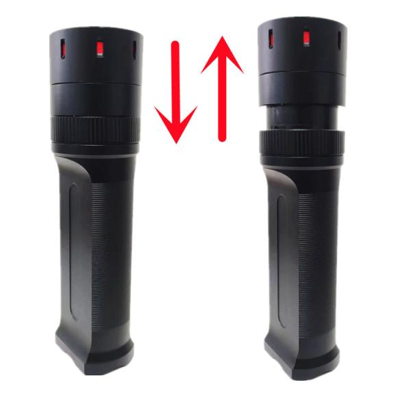High Power Rechargeable Torch Light Zoomable With 18650 Lithium Battery