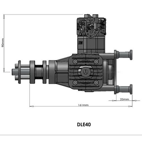Wholesale Price DLE40 Cc GAS Engine For RC Airplane Model Hot Sel -