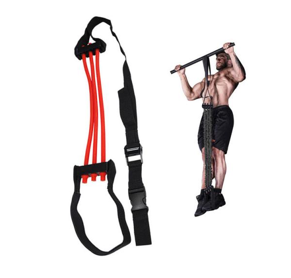 Latex Chin Up Bar Triathlon Race Gear Pull Up Resistance Trainer Band