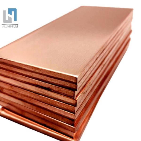 99.9% Pure Copper Plate 3mm Thick polished Surface For Thermal Devices ODM