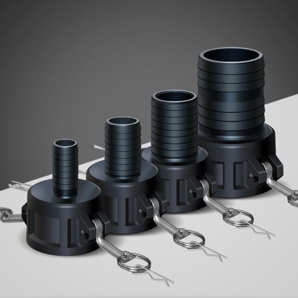2 and 1.5 Adapters Pipes Fittings for Round Head Female Connection Connect IBC Tanks