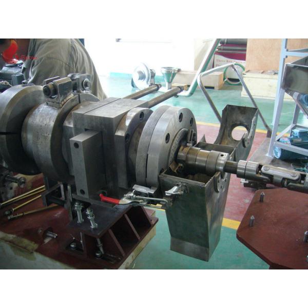 Hot Cutting Plastic Pelletizing Machine / Alloy Steel Twin Screw Plastic Extruder PVC