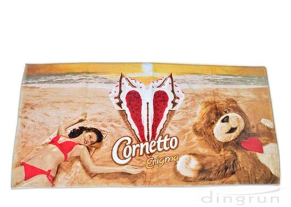 Sexy Girl Full Color Summer Beach Towels Quick Dry Soft Touch 