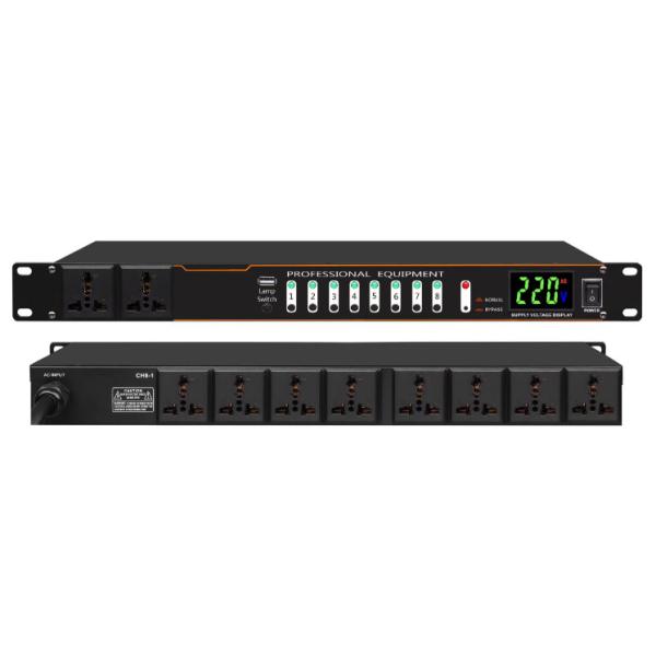 Customizable 1 in 8 out Intelligent High Power Supply Circuit Power Sequence Controller for Diverse Applications