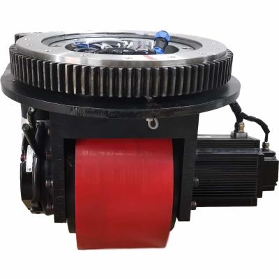 Multifunctional Automated Walking AGV Drive Unit 48V 3KW DC Motor Steering Wheel