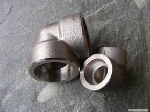 Forged High Pressure Pipe Fittings Threaded Stainless Steel 90 Degree Elbow