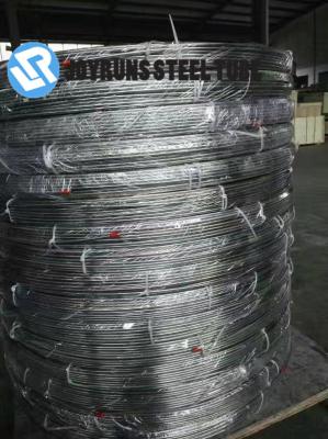 Bobina galvanizada da tubulação de aço do tubo 7.94MM*0.9MM da parede do dobro de EN10139 DC04 zinco de aço