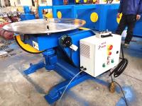 Positioners automáticos da soldadura da tubulação com a caixa de controle da mão 1300 libras de tabelas de solda da volta da capacidade