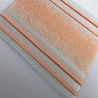Couvertures de fenêtres de salle de bains fonctionnelles Tissu blindé zèbre durable avec isolation thermique